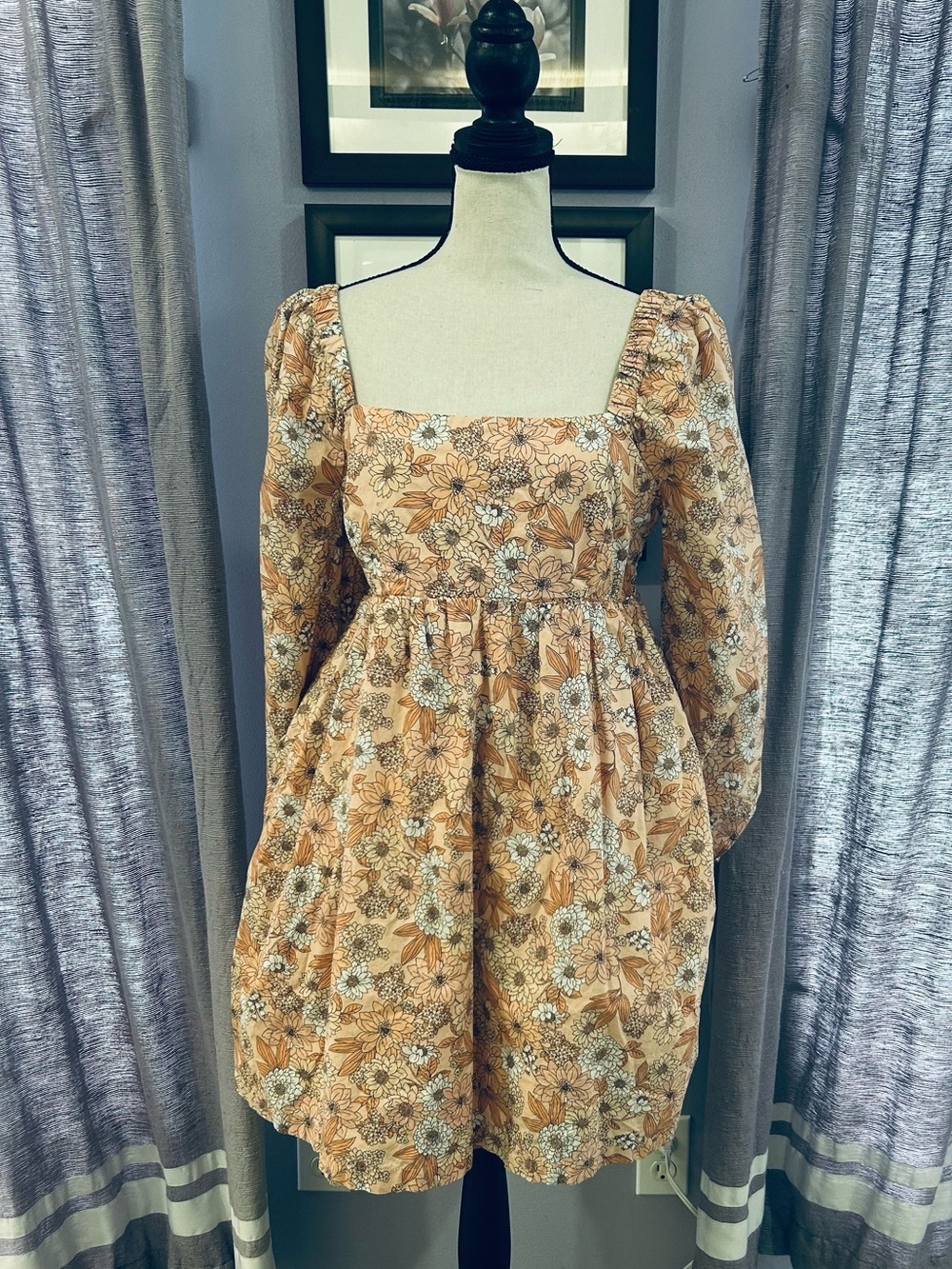 J. Crew Mini Floral Dress